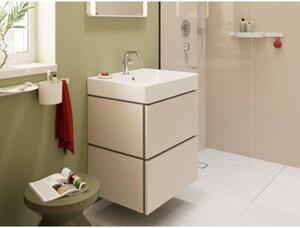 Umywalka HANSGROHE Xilesa E 54396780 Piaskowy beż matowy + szafka Xanuia Q