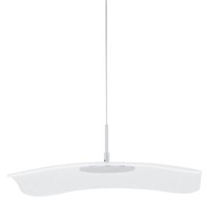 BLOSSOM lampa wisząca z wygiętym kloszem LED 8W 3000K wykończenie chrom MD16098002-1A