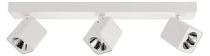 AVEIRO kwadratowe białe spoty LED 3x5W 4000K regulowane SPL-31981-3B-WH