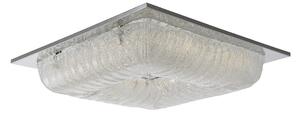 MERCER plafoniera 52x52cm klosz szkło piaskowane LED 40W 3000K wykończenie chrom MX15118-1B-40W