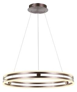 LONIA lampa wisząca kawowy ring 60cm LED 80W 3000K MD17016002-1B COFFE