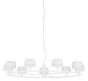 MIRANDA nowoczesny żyrandol lampa wisząca biała LED 56W 3000K AD16004-9A WH