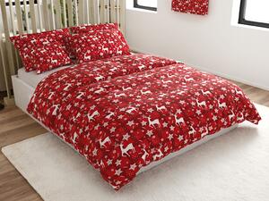 Pościel z mikrofibry VELVET CHRISTMAS czerwone Rozmiar pościeli: 70 x 90 cm | 140 x 220 cm