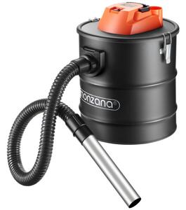 Odkurzacz do popiołu BENEDIKT, 1200 W, 18 kPa, czarny/pomarańczowy Monzana