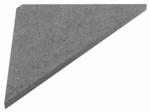 SAPHO AE200-4033 Abeline półka narożna rockstone 20 x 20 cm, concrete