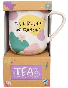 Zestaw upominkowy kubek z herbatą The Kitchen = For Dancing