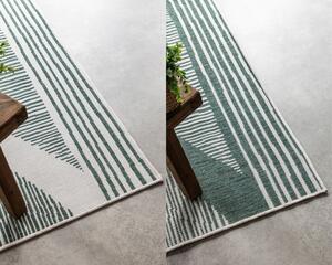 Zielono-kremowy dywan odpowiedni na zewnątrz 200x290 cm Gemini – Elle Decoration