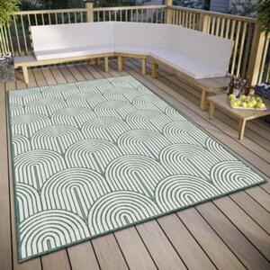 Zielony dywan odpowiedni na zewnątrz 160x230 cm Pangli Green – Hanse Home