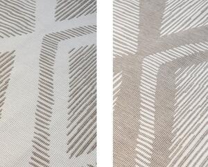 Brązowo-kremowy dywan odpowiedni na zewnątrz 160x230 cm Gemini – Elle Decoration