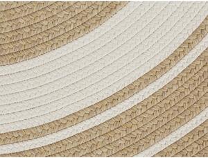 Okrągły dywan odpowiedni na zewnątrz w kolorze naturalnym ø 150 cm – NORTHRUGS