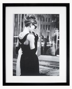 Oprawiony druk cyfrowy Breakfast at Tiffany's