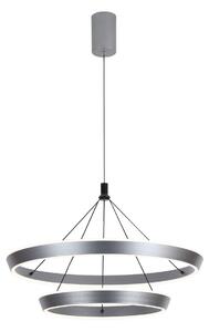 OTTANA lampa wisząca szary ring 60cm LED 60W CCT PND-64739A-GR
