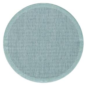 Niebieski okrągły dywan odpowiedni na zewnątrz ø 160 cm Giza 1410 – Ayyildiz Carpets