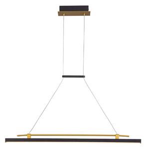 MERLOT lampa liniowa czarno-złota LED 16W 3000K PND-54638F-16W-3K-BK-GD