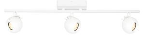 LAFIN lampa listwa sufitowa biała ze spotami 3xGU10 regulowana SPL-45379-3-WH