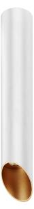 ARGON tuba sufitowa biało-złota penne 50cm LED 7W 3000K SLC78008-M-50/7W 3K WH+GO