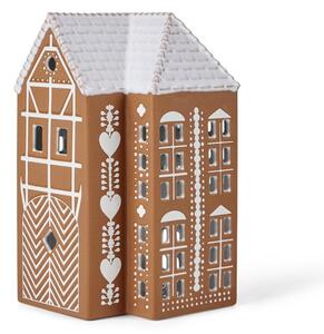 Ceramiczny świecznik na świeczkę typu tealight Gingerbread Lighthouse – Kähler Design