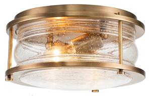 Lampa Sufitowa Quintiesse, Ashland Bay, ściemnialny, złoty | mosiężny, łazienka, metal