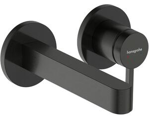 Bateria umywalkowa podtynkowa HANSGROHE Finoris 76051340 Czarny chrom szczotkowany