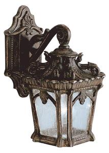 Zewnętrzna Lampa Elstead, Tournai, ściemnialny, brąz rdzawy, metal