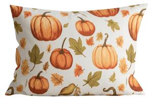 Poszewka na poduszkę z mikrofibry AUTUMN PUMPKINS 50x70 cm, kolorowy
