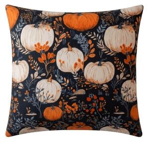 Poszewka na poduszkę z mikrofibry MAGIC PUMPKIN 45x45 cm, kolorowa