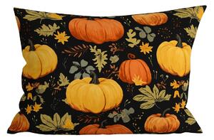 Poszewka na poduszkę z mikrofibry ORANGE PUMPKINS 50x70 cm, kolorowy