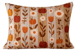 Poszewka na poduszkę z mikrofibry PUMPKIN STRIPES 50x70 cm, kolorowy
