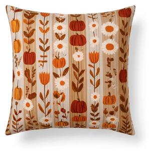 Poszewka na poduszkę z mikrofibry PUMPKIN STRIPES 45x45 cm, kolorowy