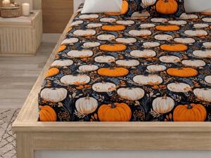 Prześcieradło z mikrofibry MAGIC PUMPKIN kolorowe 90x200 cm