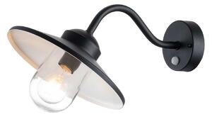 Zewnętrzna Lampa Elstead, Klampenborg, czarny, taras, stal szlachetna, dworkowy | rustykalny