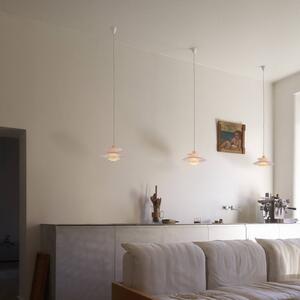 Louis Poulsen Lampa wisząca PH 5 320, możliwość ściemniania, biały / opal, salon / jadalnia, tworzywo sztuczne, design