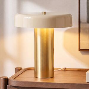 Lampa stołowa Dionne NOLA, kremowy / amber, salon / jadalnia, metal, nowoczesny