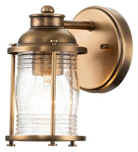 Lampa Ścienna Quintiesse, Ashland Bay, ściemnialny, złoty | mosiężny, łazienka, metal, industrialny