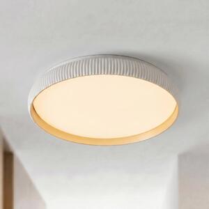 Lampa sufitowa Jovian Lindby, możliwość ściemniania, biały / opal, salon / jadalnia, tworzywo sztuczne, nowoczesny