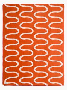 Dwustronny koc z bawełny Swirl