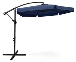Wodoodporny parasol ogrodowy i tarasowy CYNIA w kolorze granatowym 300x300x245cm