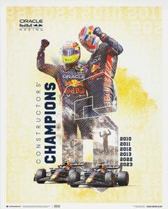 Druk artystyczny Oracle Red Bull Racing - F1 World Constructors' Champions - 2023, Automobilist