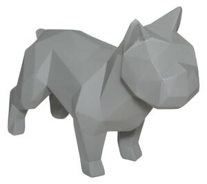 Figurka Origami Dog szara
