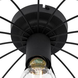 Przemysłowa lampa sufitowa czarna 35 cm - Hanze Oswietlenie wewnetrzne