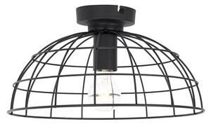 Przemysłowa lampa sufitowa czarna 35 cm - Hanze Oswietlenie wewnetrzne