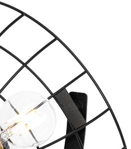 Przemysłowa lampa stołowa na statywie czarna regulowana - Hanze Oswietlenie wewnetrzne