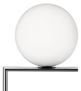 Lampa Podłogowa FLOS, IC F1, ściemnialny, metaliczny, salon, metal, design