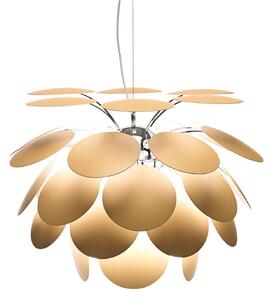 Lampa Wisząca MARSET, Discocó, ściemnialny, beżowy, salon, tworzywo sztuczne, design