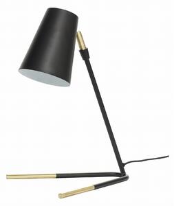 Table lamp, metal, black/brass