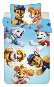 Bawełniana pościel dziecięca do łóżeczka 100x135 cm Paw Patrol – Jerry Fabrics