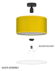 Żółta lampa sufitowa Sotto Luce Doce M, ⌀ 30 cm