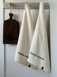 Humdakin - Zestaw dwóch ręczników kuchennych Organize