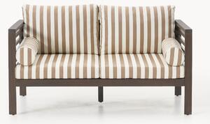 Sofa ogrodowa z drewna akacjowego Bo (2-osobowa)