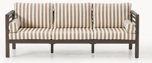 Sofa ogrodowa z drewna akacjowego Bo (3-osobowa)